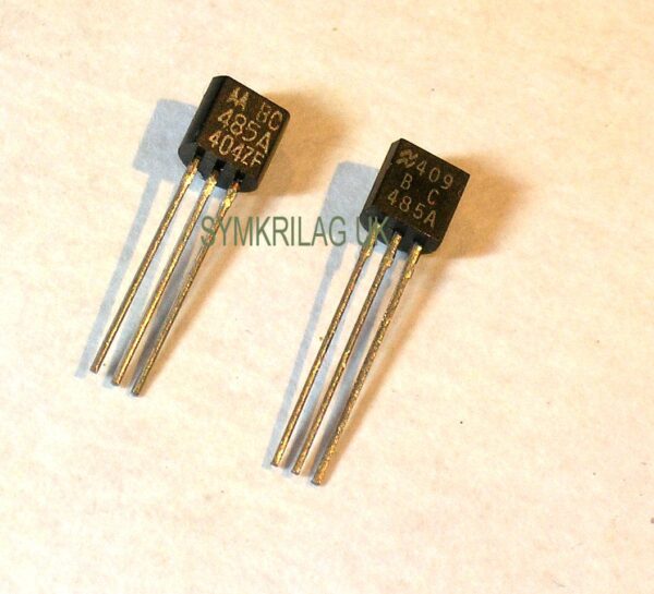 BC485A Bipolar Driver / output NPN Transistor TO 92 (2 pcs)