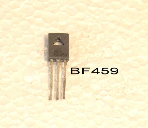 BF459 NPN HIGH VOLTAGE TRANSISTOR 300V/100mA TO126/SOT32