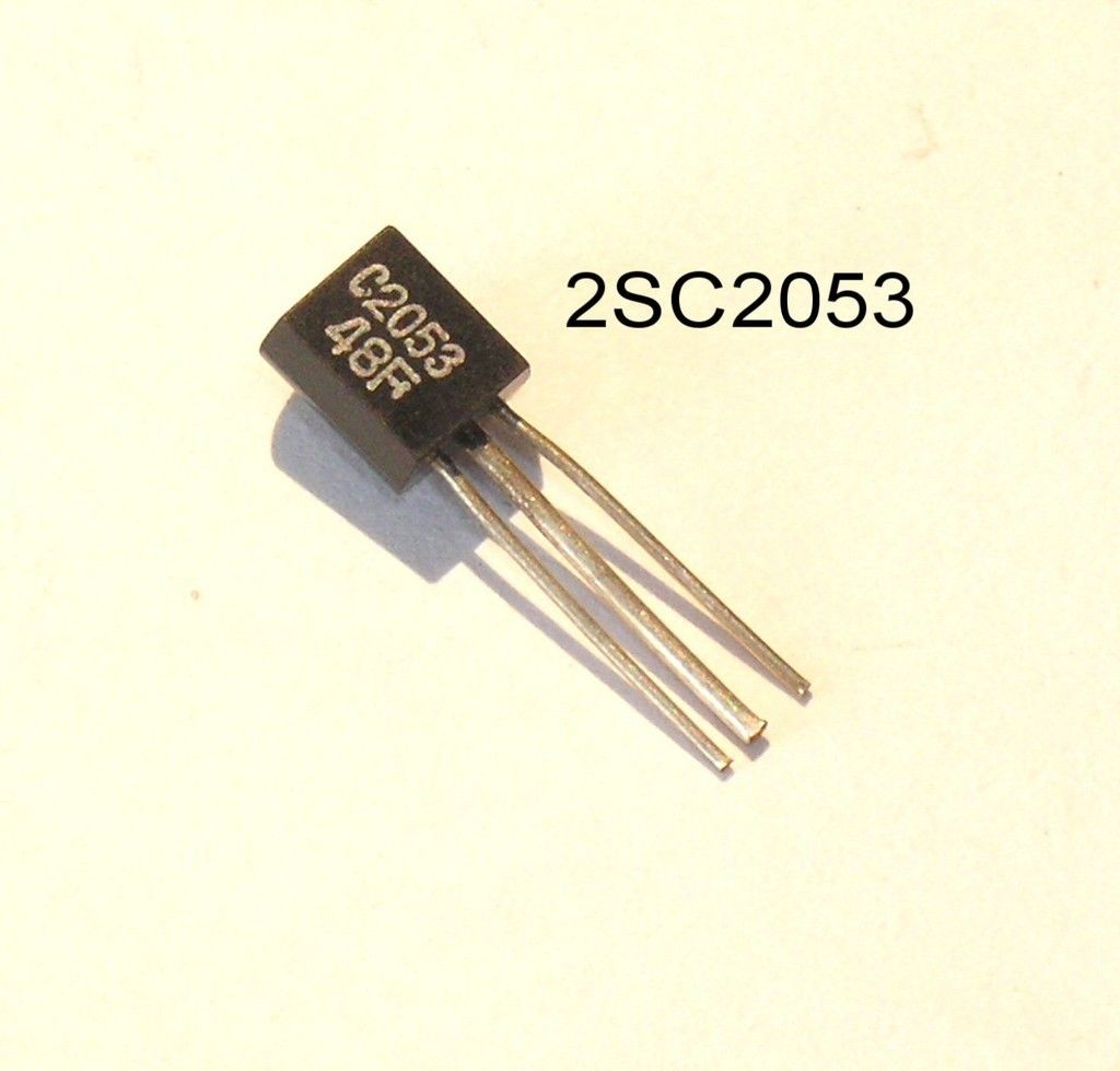 5PCS RF/VHF/UHF Transistor MITSUBISHI TO-92L 2SC2053 C2053 100% Genuine and New 