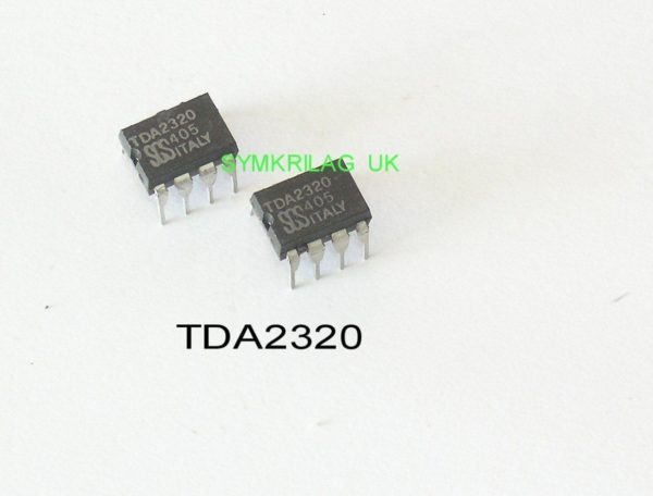 TDA2320 ST STEREO CLASS A PREAMPLIFIER 3~30V/0.8mA VERY LOWNOISE/DIST.0.03%